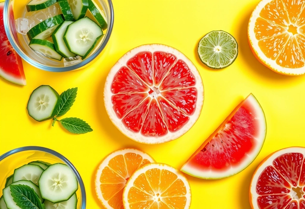 Hydratation durch Nahrung